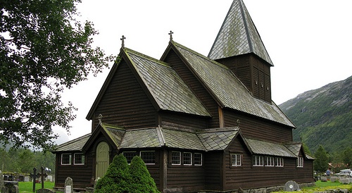 Stabkirche Røldal in Norwegen flickr (c) Leo-set CC-Lizenz